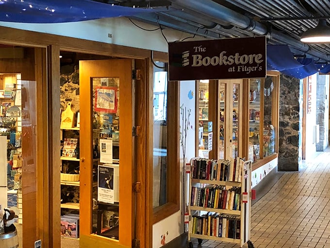 The Bookstore at Fitger's: Where history and literature brew together. Grab a book, order a pint, and settle in for a good read.