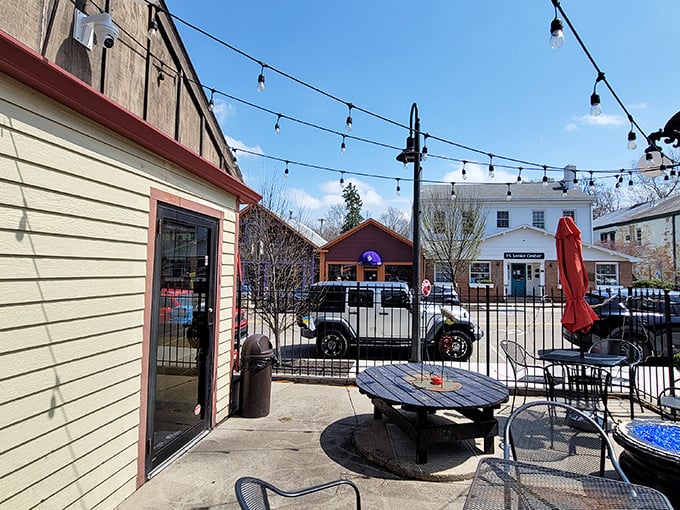 Ye Olde Trail Tavern: Where history meets hops. This Yellow Springs gem has been pouring pints since before your great-great-grandpa was born.