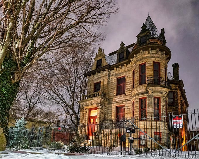 Turrets and terror, oh my! Franklin Castle's Victorian grandeur is the stuff of ghostly dreams... or nightmares.