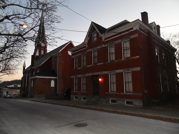 Holy hauntings, Batman! This rectory looks like it could give the Amityville house a run for its money.