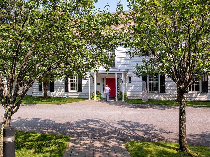 Southern Vermont Arts Center: Where culture and nature throw a party. This Georgian Revival mansion is basically Downton Abbey's cooler cousin.