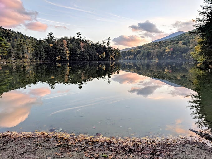 Emerald Lake in autumn: A painter's palette come to life. Mother Nature really showing off her color theory skills here.