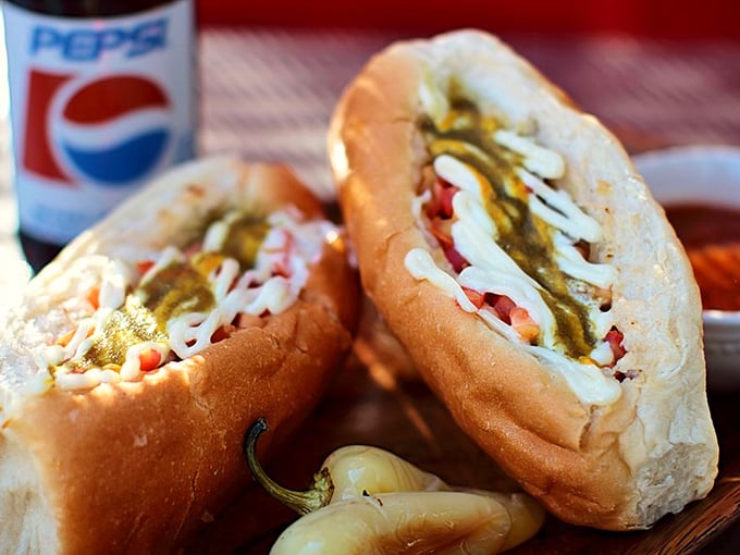 Double trouble, double delicious! These Sonoran hot dogs are the dynamic duo of Tucson cuisine, ready to save you from boring meals.