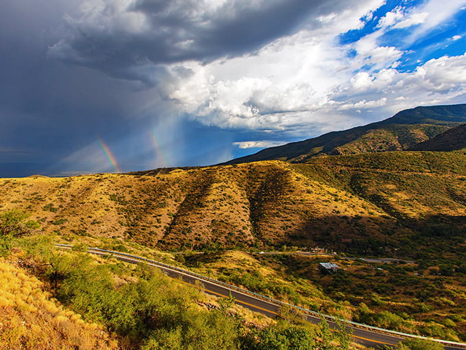 Mother Nature showing off again. With views like this, even water might taste like wine. But why risk it?