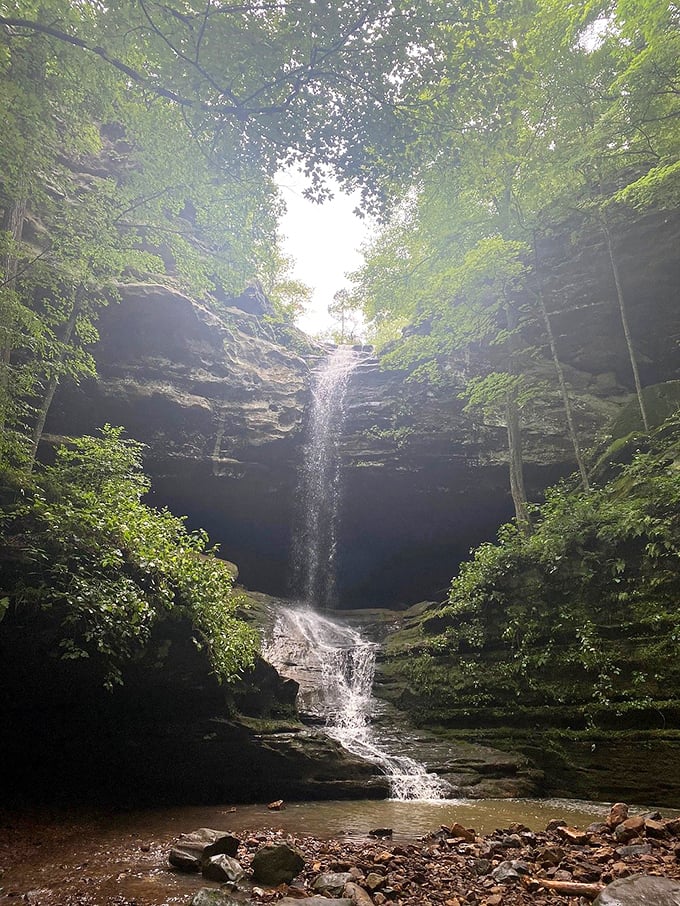 Nature's shower power: This cascading waterfall is like Earth's ultimate spa treatment. Warning: May cause spontaneous "oohs" and "aahs."