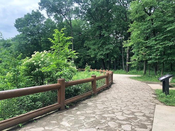 Follow the stone-paved yellow brick road! This trail promises adventure without the risk of flying monkeys or wicked witches.