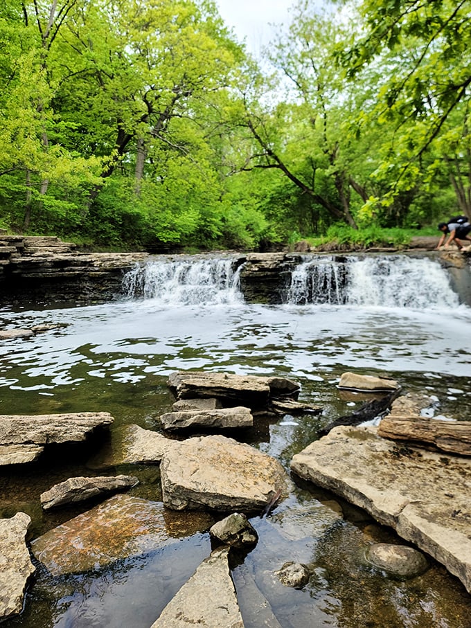 Who needs Niagara? This charming cascade might be smaller, but it's got personality in spades. Plus, no passport required!