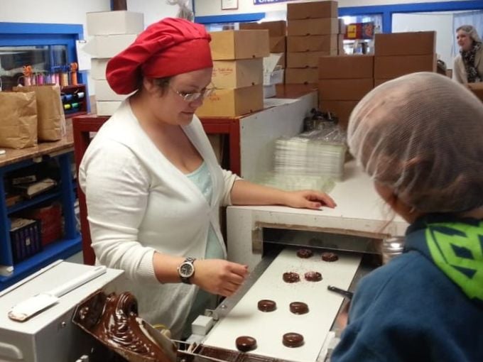 Behind the scenes of sweetness! Watch as skilled chocolatiers turn cocoa into magic, like culinary wizards.