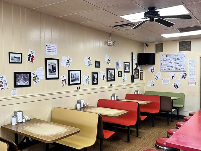 Step into a time capsule of culinary nostalgia. This diner's walls whisper stories of countless satisfied customers and perfectly crafted coneys.