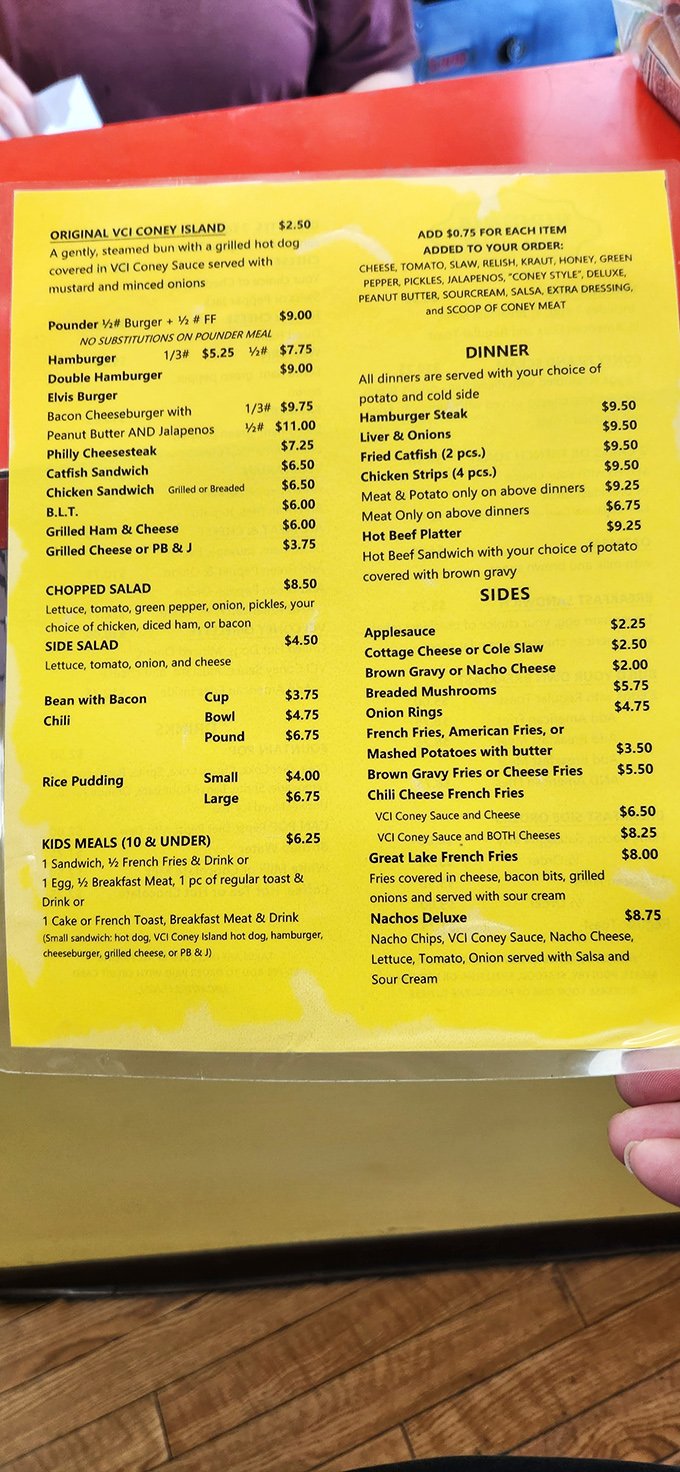 Decisions, decisions! This menu is like a greatest hits album of comfort food classics. Warning: May cause spontaneous stomach growling.