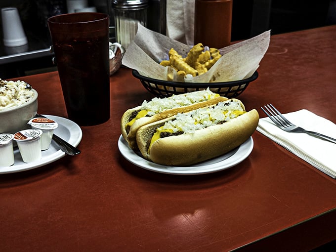 Coney dogs so good, they'll make you forget about your diet resolutions. Resistance is futile, but oh so delicious!