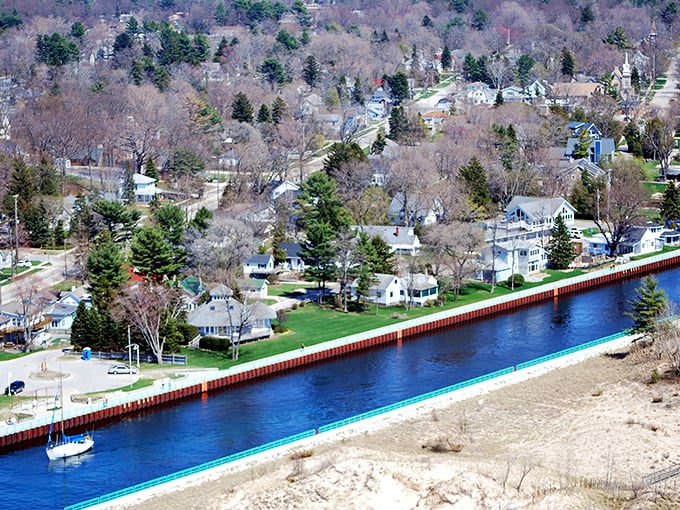 Who needs Venice when you've got Pentwater Channel? This watery highway is where boats go to strut their stuff and humans go to perfect their "I'm on a boat" poses.