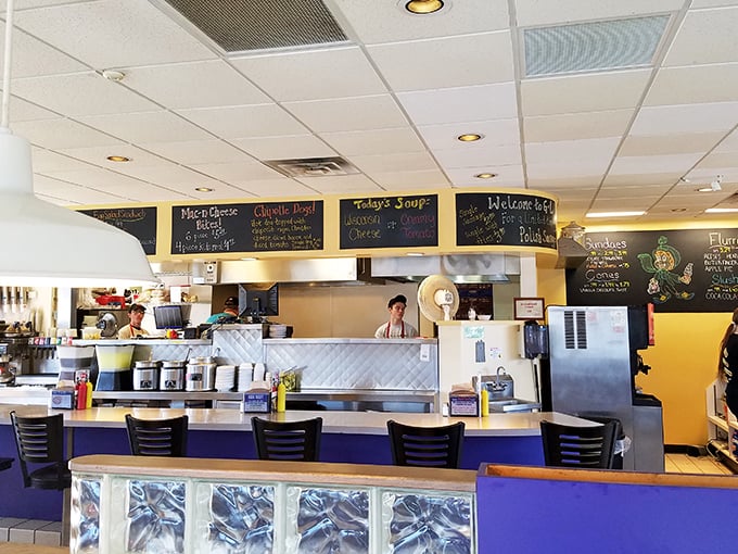 Behind the magic! The hardworking staff keeps the chili flowing and the smiles growing. Heroes don't always wear capes – sometimes they wear aprons.