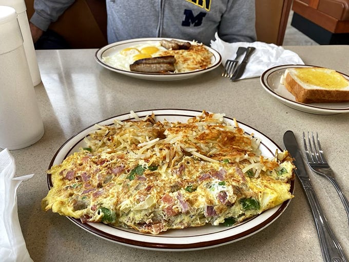 The Kitchen Sink Omelet: Where 