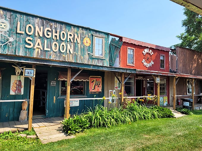 Mosey on down to the Longhorn Saloon, where the drinks are cold and the Western vibes are hot. Cowboy hats optional, sense of adventure required!