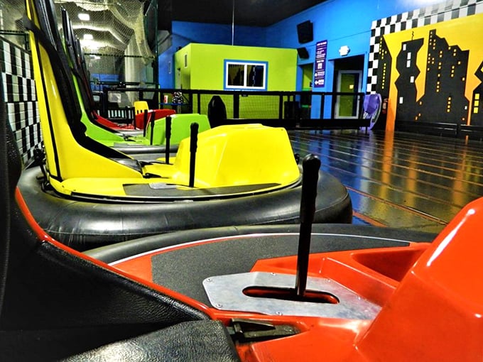 Buckle up, buttercup! These bumper cars are your chance to finally settle that age-old sibling rivalry. May the best driver win!