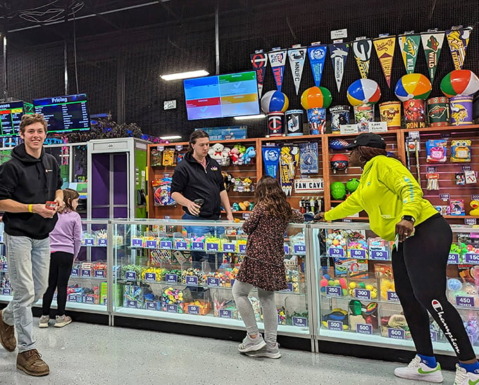 The real MVPs of fun! These friendly faces are here to ensure your only worry is whether to play skee-ball or air hockey next.