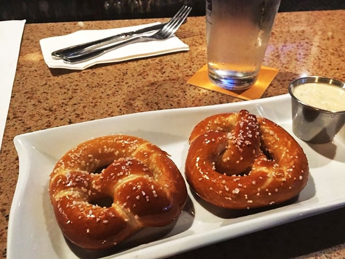 Twisted perfection! These pretzels are what carb dreams are made of – golden, salty, and begging to be dunked.