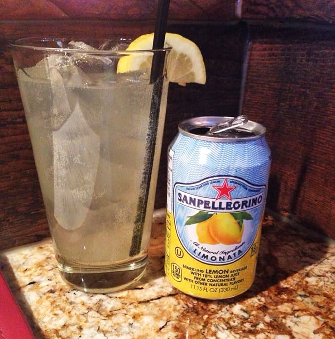 Quench your thirst in style! Milton's drink selection is like a greatest hits album – all killer, no filler. That San Pellegrino is looking mighty refreshing.