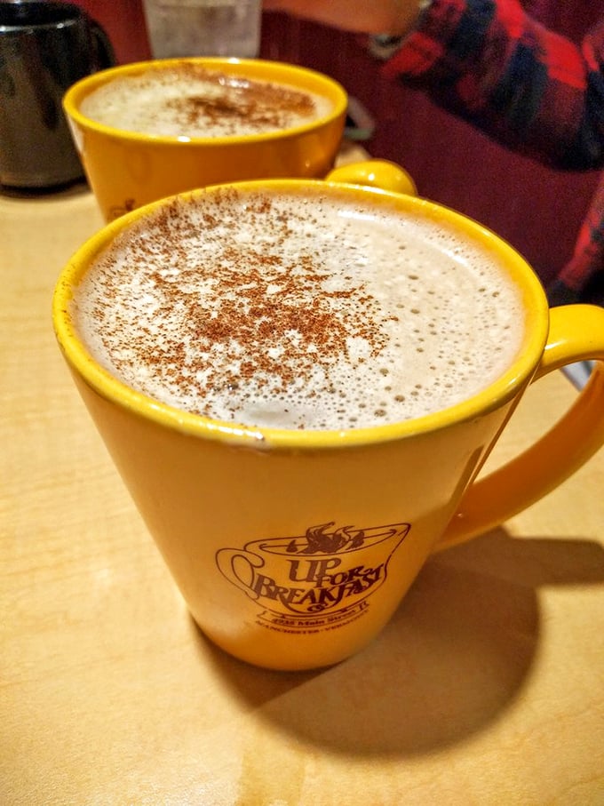 This isn't just coffee—it's a hug in a mug. Warning: May cause spontaneous happiness and uncontrollable smiling.