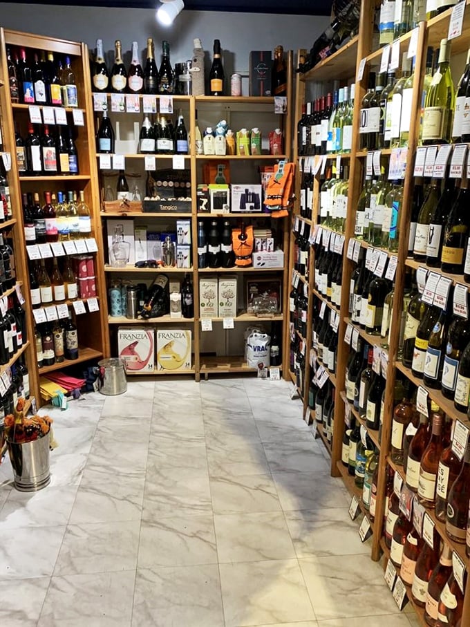 Wine not indulge a little? This liquid library has enough variety to make even the most discerning sommelier swoon with delight.