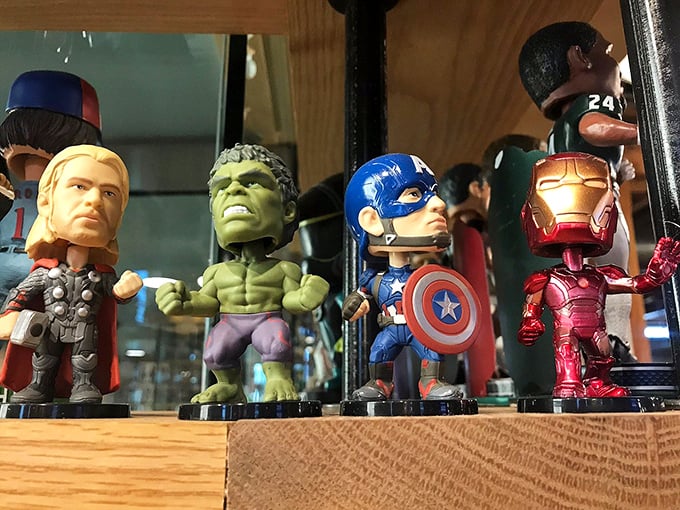 Earth's mightiest heroes, now in pocket-size! Hulk may be small, but he's still mighty cute.