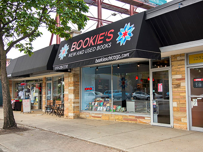 Chicago's literary gem sparkles with possibility. It's where book lovers come to bet on their next great read! Photo credit: Bookie's - New and Used Books