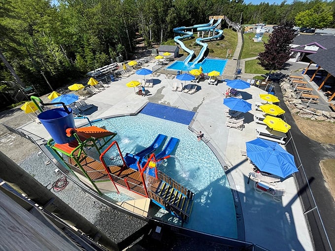 Splash Mountain, eat your heart out! This water wonderland is where "I'm too old for this" meets "Just one more slide!"