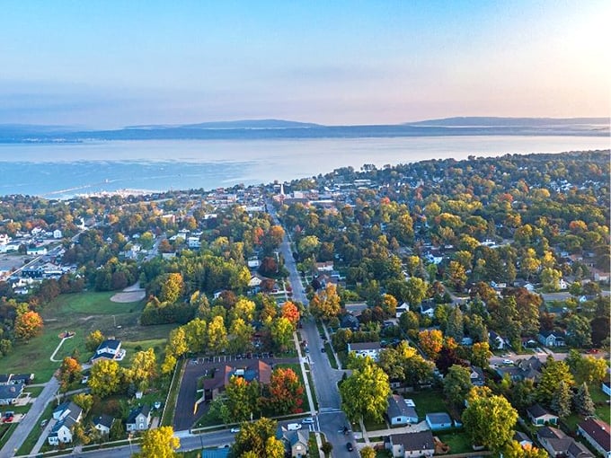 Downtown Petoskey: Where charm comes in Victorian packages and every storefront is an invitation to explore. Hemingway's muse, still inspiring. 