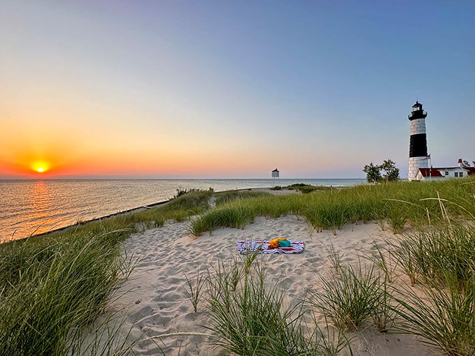 Ludington State Park: Where nature puts on its Sunday best and every trail leads to a postcard-worthy view. Pure Michigan, served au naturel. 