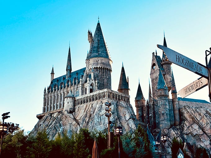 Hogwarts, sweet Hogwarts! This magical castle will have you checking your mailbox for your long-lost acceptance letter.