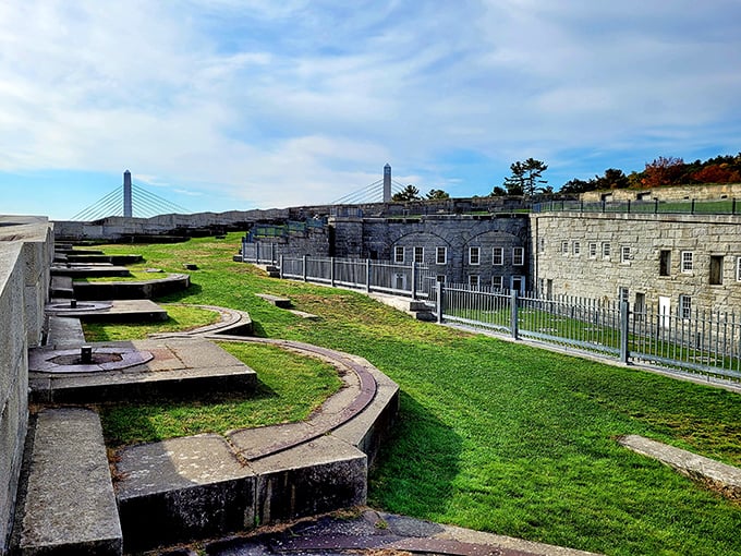 Stone walls whisper centuries-old secrets. At Fort Knox, history isn't just preserved – it might be haunting the place.