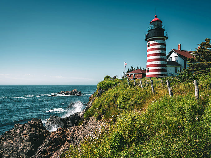 Easternmost point in the U.S. or portal to another dimension? This lighthouse keeps its secrets... and maybe a few spirits.