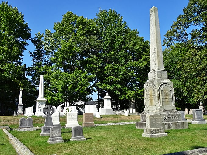 Tombstones tell tales of lives long past. Just don't expect any of them to accept your friend request.