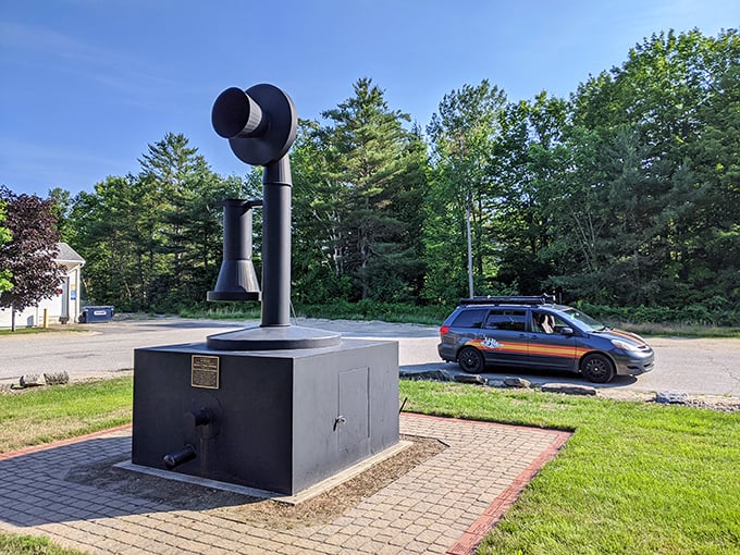 Hello, is it me you're looking for? This colossal phone brings new meaning to "long-distance calling." Forget pocket-sized—you'll need a crane to answer this bad boy!