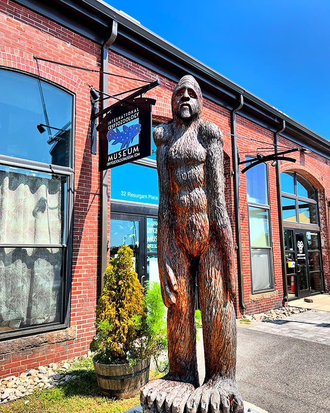 Bigfoot's vacation home? This museum proves that sometimes, the most fascinating creatures are the ones we can't find. X-Files, eat your heart out!