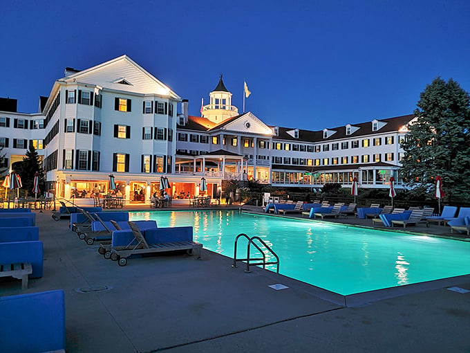 The Colony Hotel: Kennebunkport's grand dame of hospitality. It's so pristine, even the seagulls probably dress up before visiting.