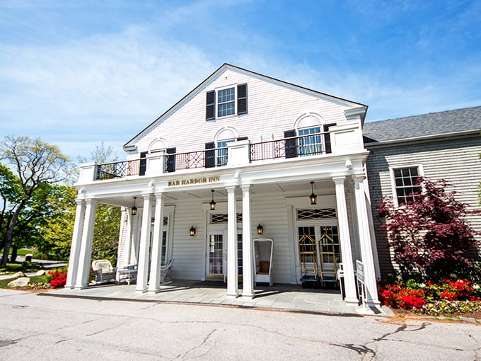 Bar Harbor Inn: Where the Gilded Age never ended. With views this stunning, even the lobsters probably dress for dinner.