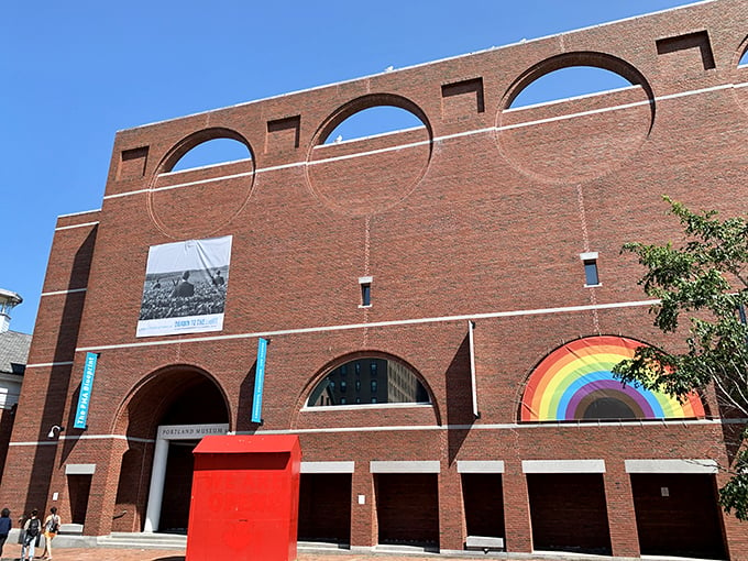 Portland Museum of Art: Where creativity meets brick and mortar. It's so inspiring, you'll want to quit your day job and become an artist.