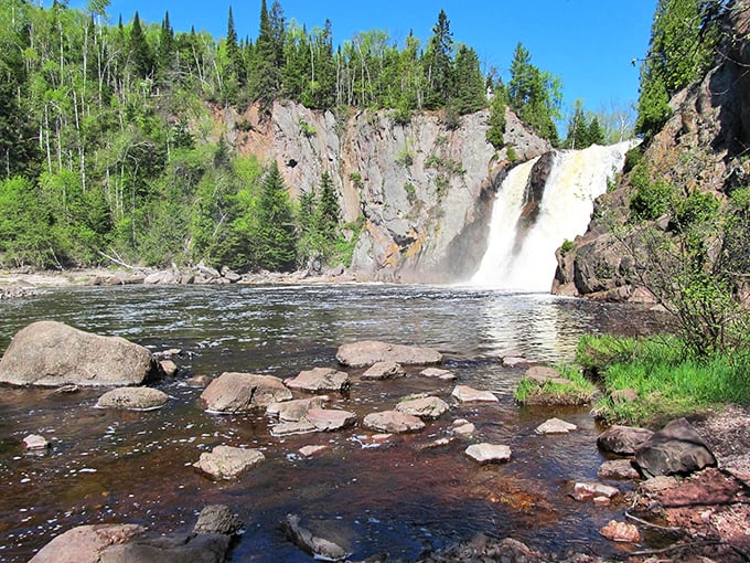 Tettegouche's rocky shore: Where Lake Superior meets land in a dramatic showdown that puts soap operas to shame.