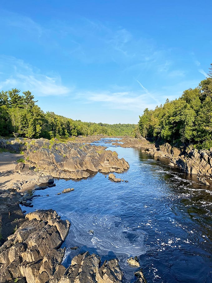 River rapids runway: Jay Cooke's churning waters put on a show that rivals any Fashion Week catwalk. Nature, so hot right now!