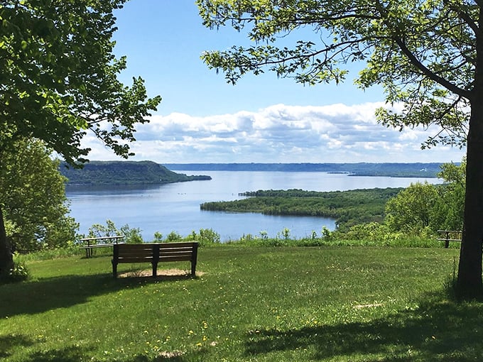 Bird's-eye beauty: Frontenac's overlook offers views so spectacular, you'll feel like you've stumbled onto the set of a nature documentary.