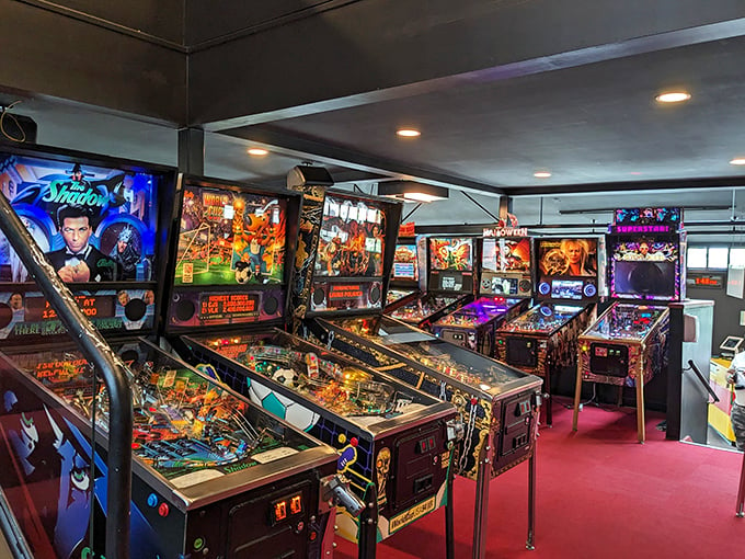 Pinball wizards, your kingdom awaits! Pastime Pinball's silver ball symphony will have you flipping with joy.