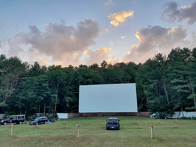 Fairlee's drive-in theater: Where stars twinkle on screen and overhead. Cinema al fresco, with a side of nostalgia.