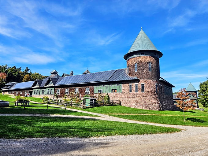 Shelburne Farms: Where cows have lake views! This stone castle-turned-farm is Vermont's answer to Highclere.