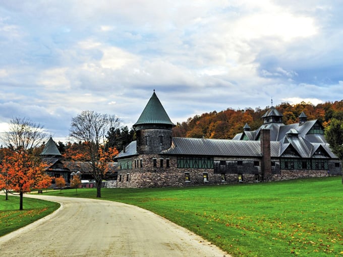 Farm meets fancy at Shelburne. Who knew sustainable agriculture could look so regal?