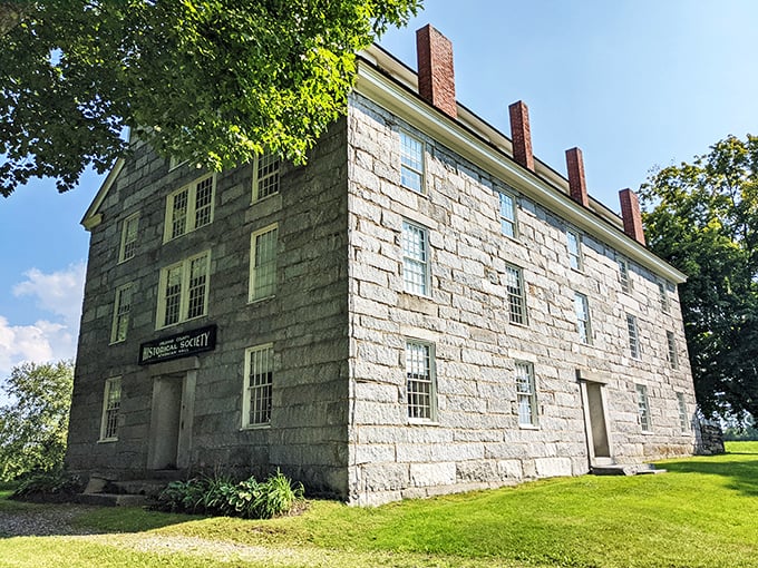 Old Stone House: Built like a medieval keep, educated like a New England school. History with a side of sturdiness.