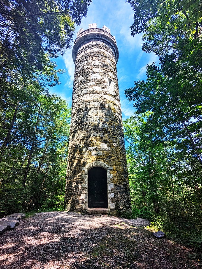 A tower with a view: Brattleboro's Retreat Tower offers three-state vistas and a dash of Victorian charm.