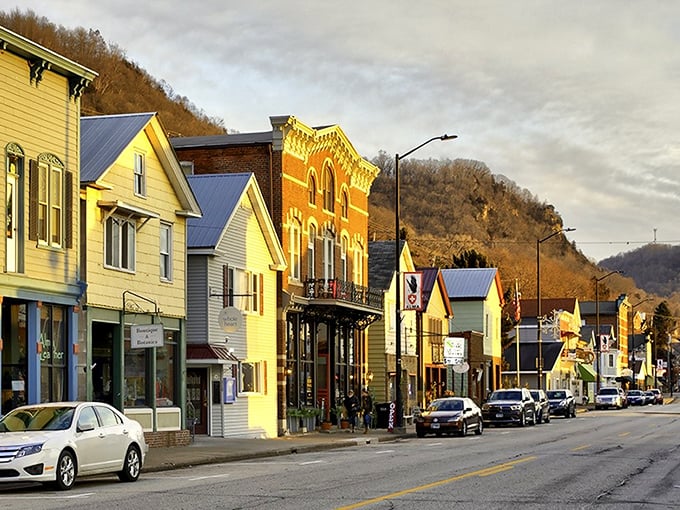 Alma: Where the bluffs meet the Mississippi! The views here are so spectacular, they might just cure your fear of heights.