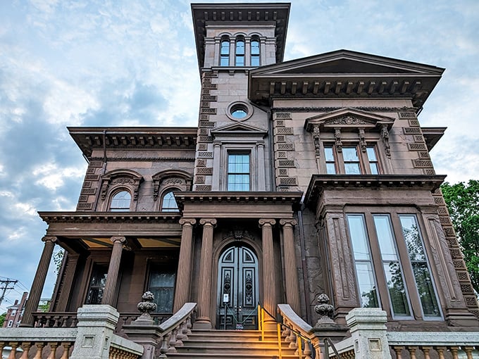 Step inside Victoria Mansion and prepare for a glamour overload.